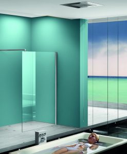 Eco Inloopdouche + muurprofiel NANO 1200x2000 8mm