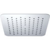 UFO Luxe hoofddouche vierkant 200mm Ultra plat chroom
