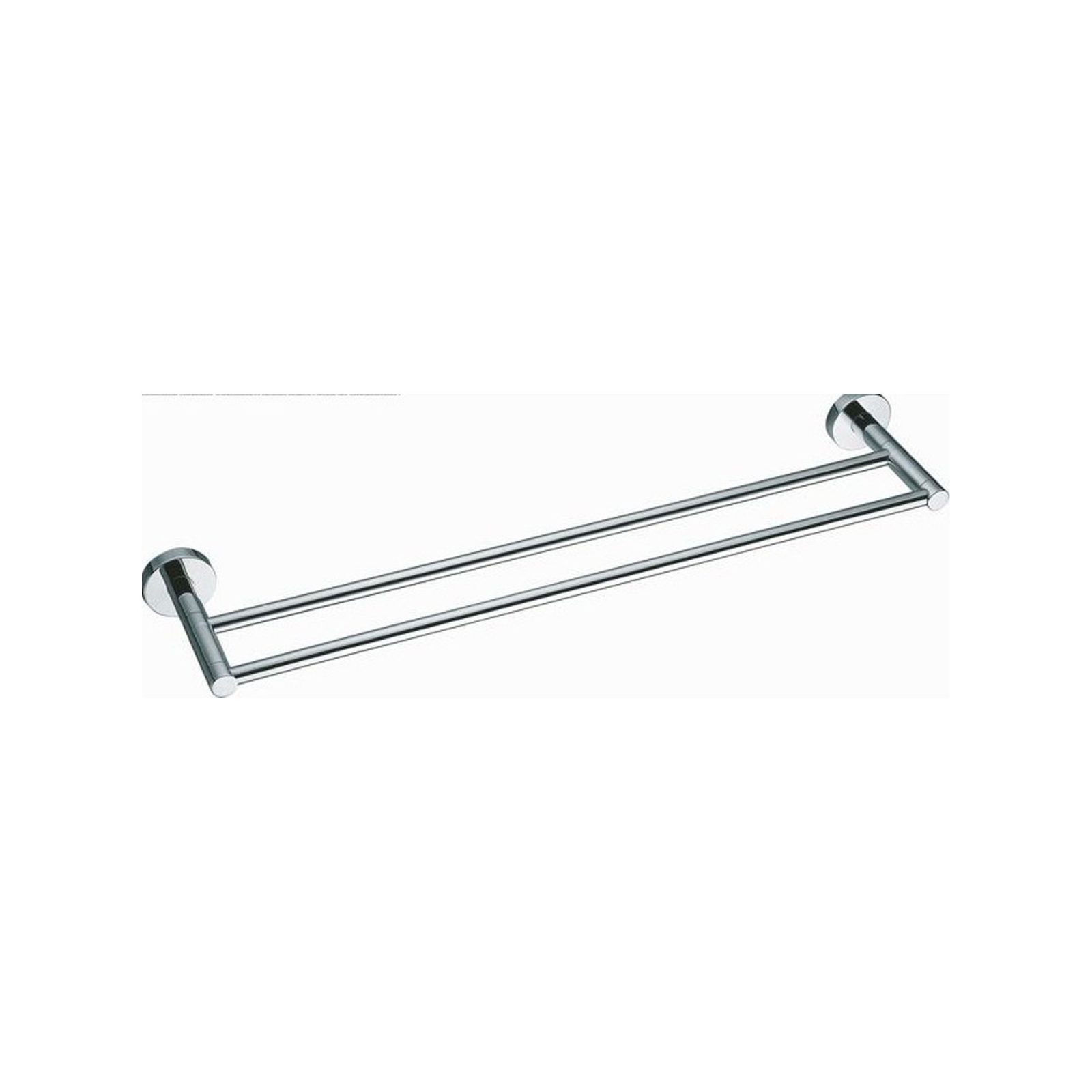 Handdoekrek rond 50cm chroom