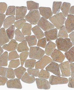 Flat marble tan
